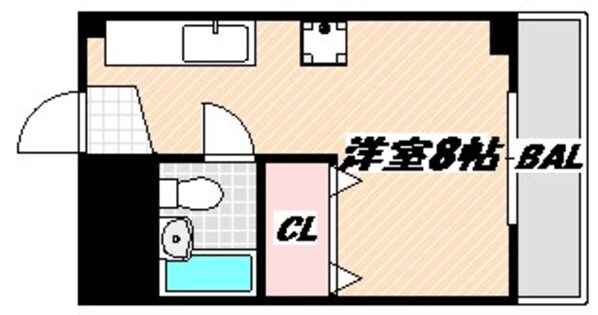 船橋駅 徒歩8分 3階の物件間取画像